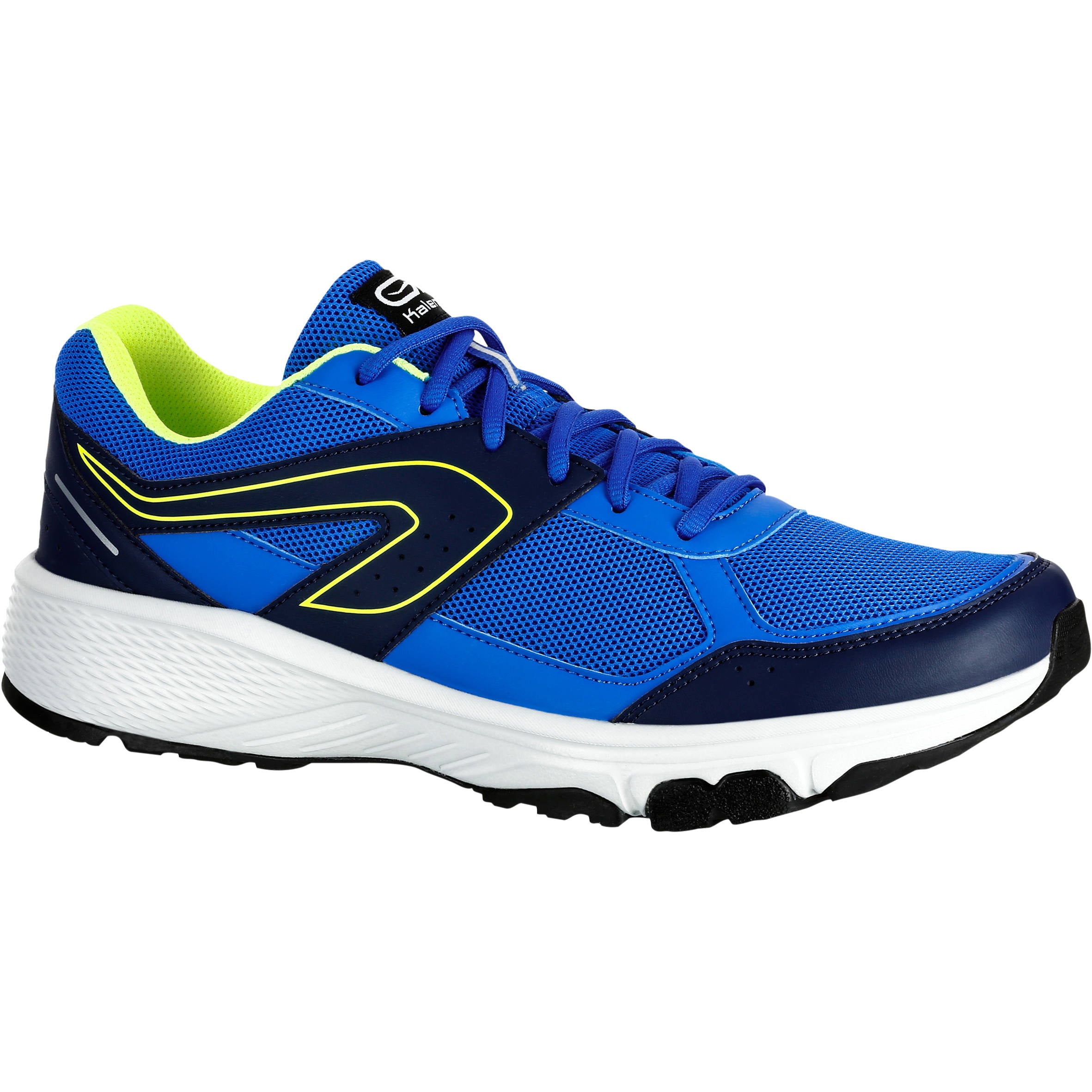 Chaussures de Running Homme Kalenji Run Cushion Grip – Course à Pied Confort & Amorti – Bleu