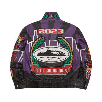 CHAMPIONSHIP LEATHER JACKET [BLACK]