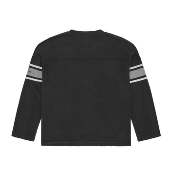 ATHLETICS HEAVYWEIGHT LS TOP [BLACK]