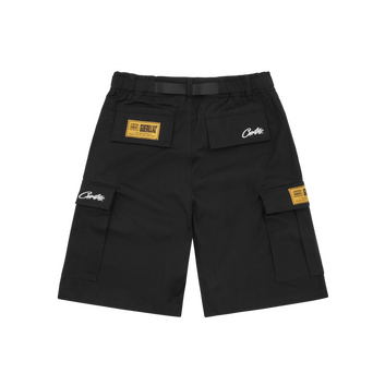 ALCATRAZ CARGO SHORT [BLACK]